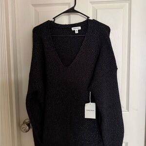 Nordstrom sparkly Black Knit Pullover